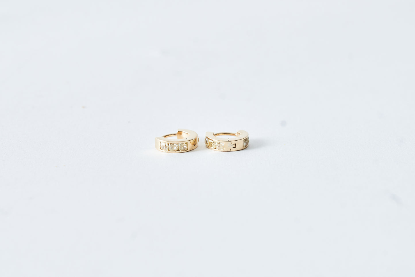 YELLOW DIAMOND EARRINGS