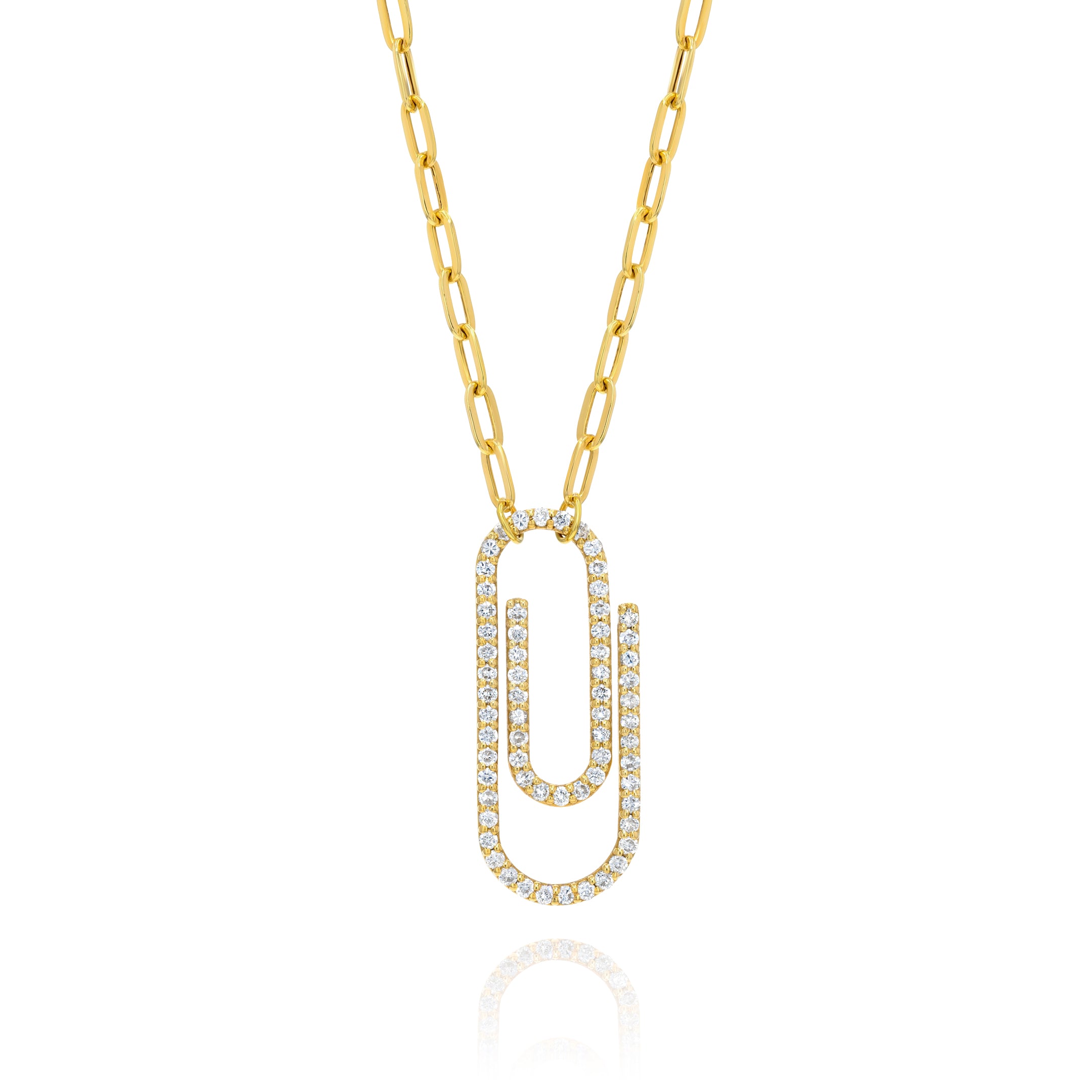 Paper Clip Necklace