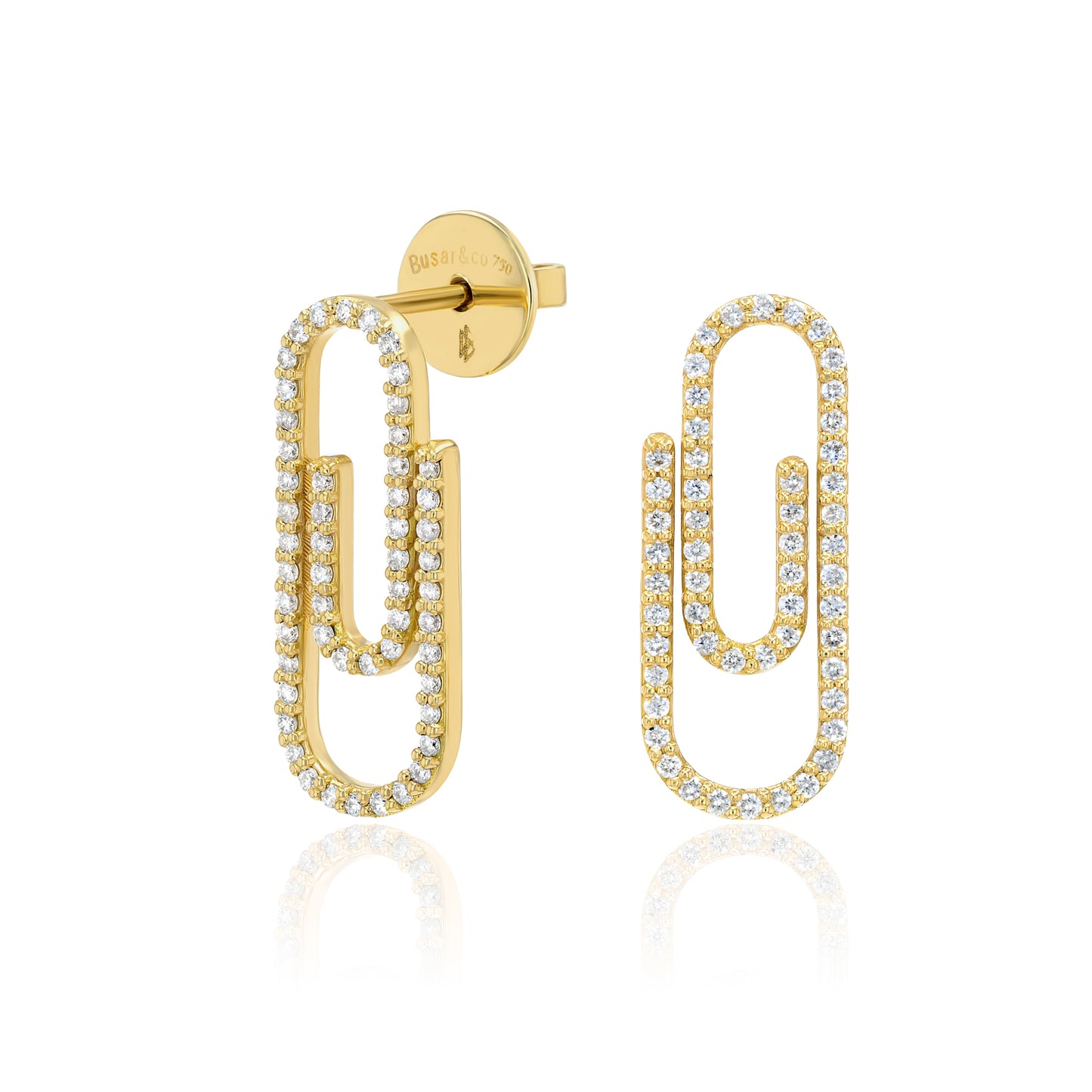 Paper Clip Earings