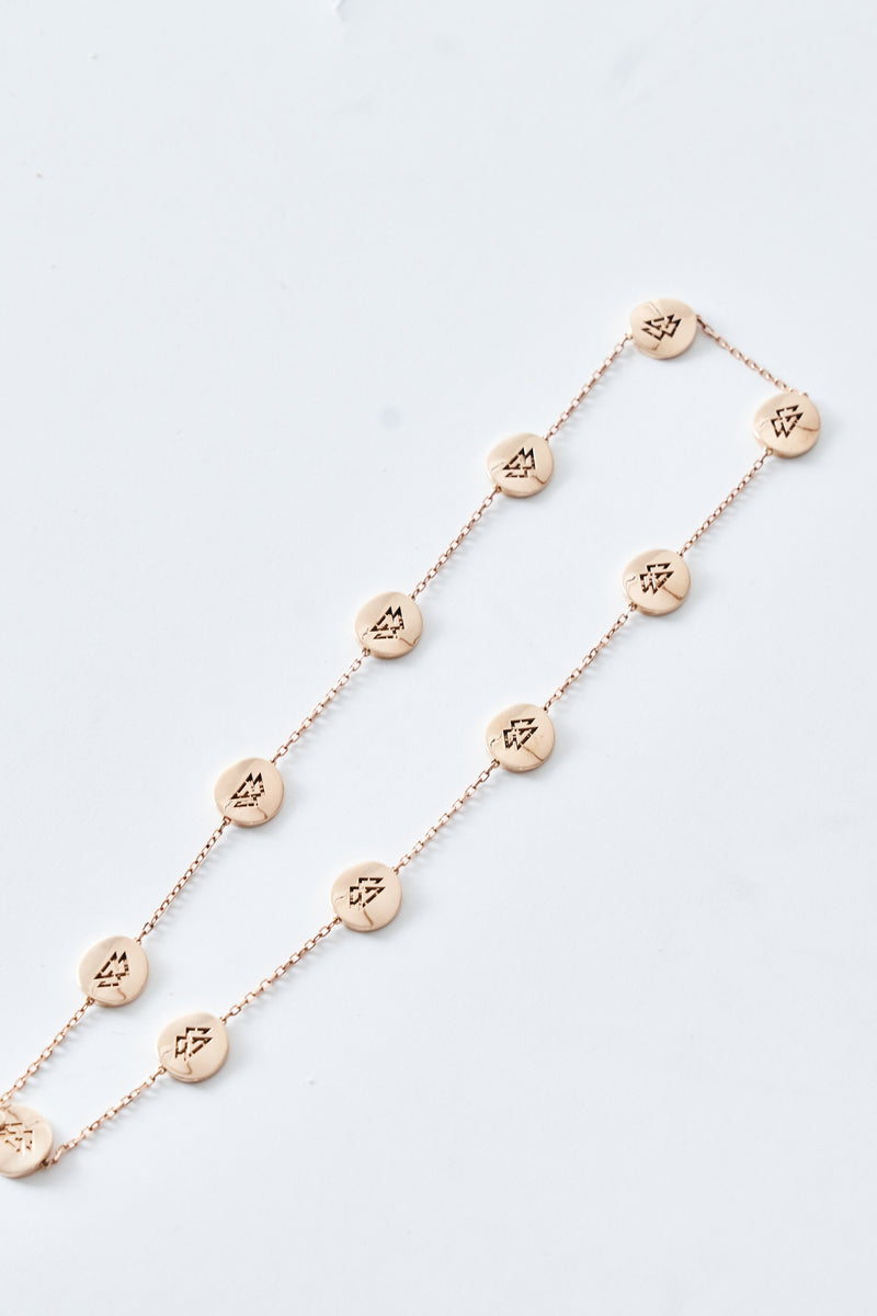 GOLDEN HOUR MOTIF NECKLACE