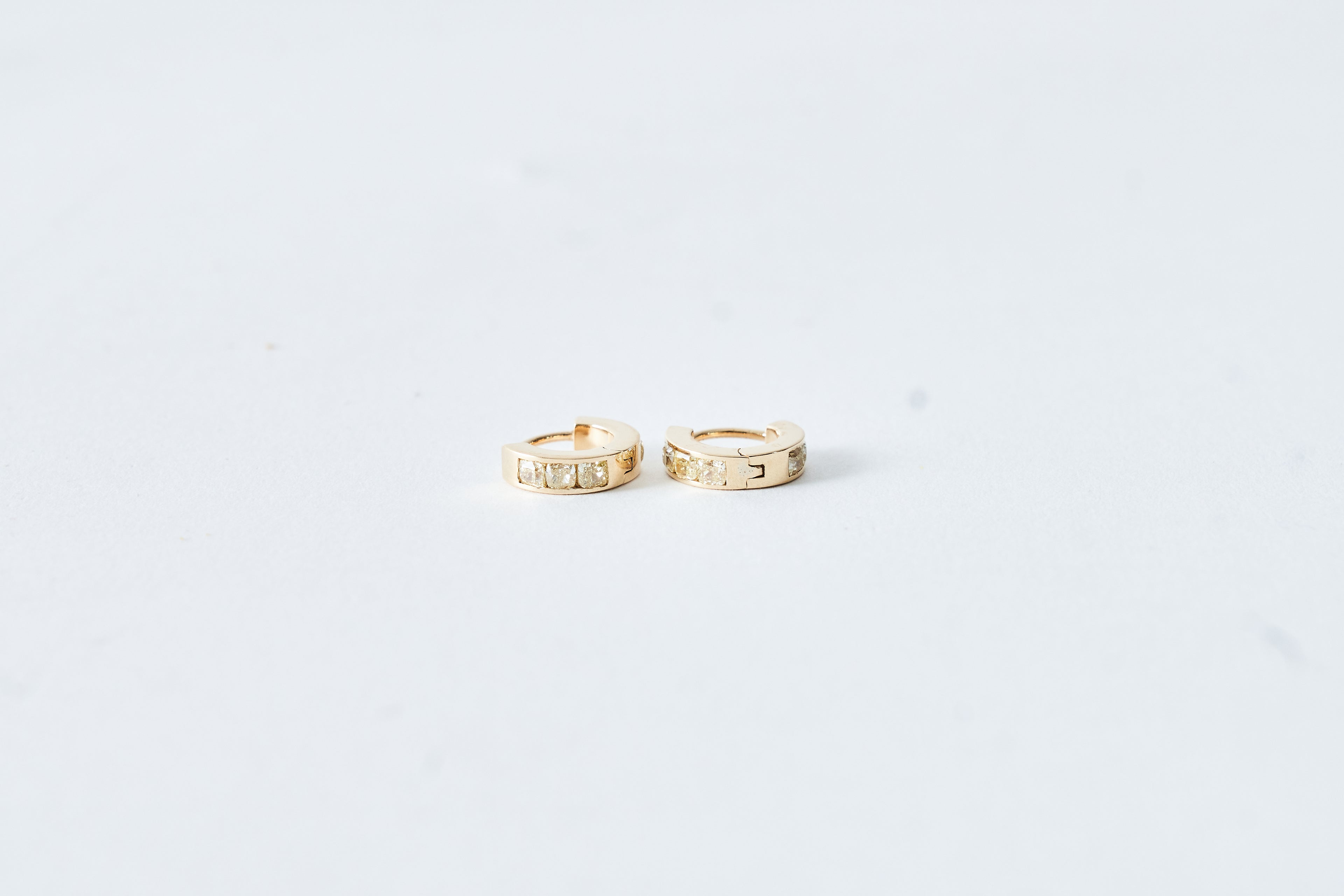 YELLOW DIAMOND EARRINGS