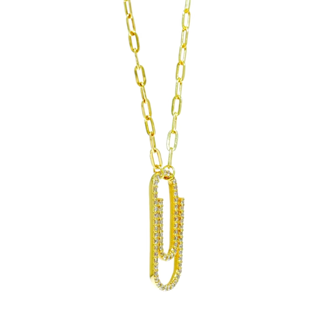 Paper Clip Necklace
